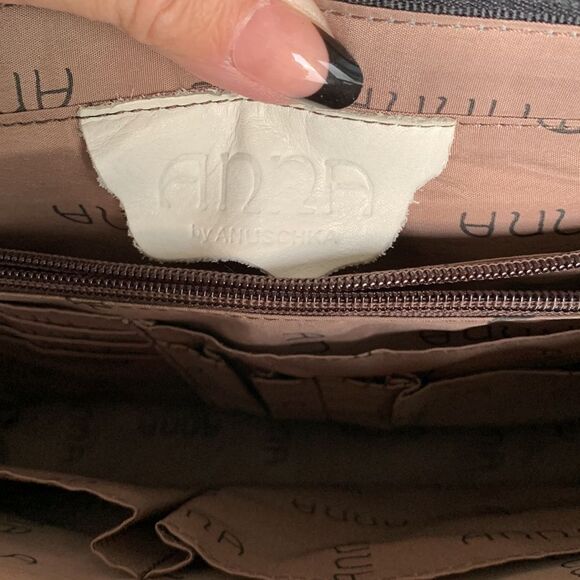 Anna by Anuschka handbag.  All leather and hand painted - Picture 7 of 14